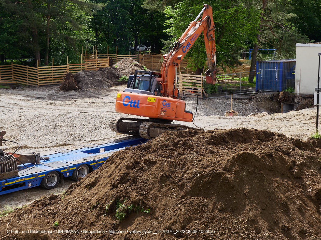08.06.2022 - Baustelle zur Mütterberatung und Haus für Kinder